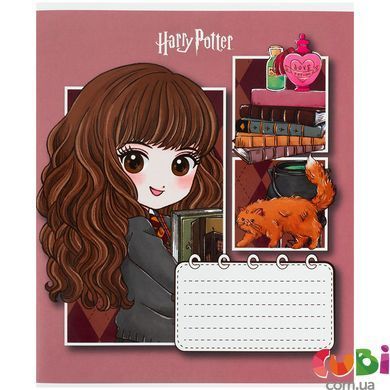 Зошит шкільний Kite Harry Potter (HP26-235), 12 аркушів, коса лінія