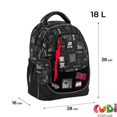 Рюкзак для школы Kite Education Tokyo K25-700M-3, комбинированый
