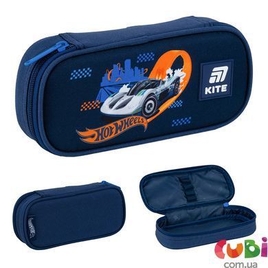 Пенал Kite Hot Wheels HW25-662-2, комбинированый