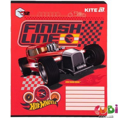 Зошит шкільний Kite Hot Wheels HW25-232-1, 12 аркушів