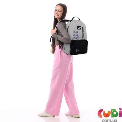 Рюкзак Kite Education teens Romantic Minimalism (K26-949L-1), сірий