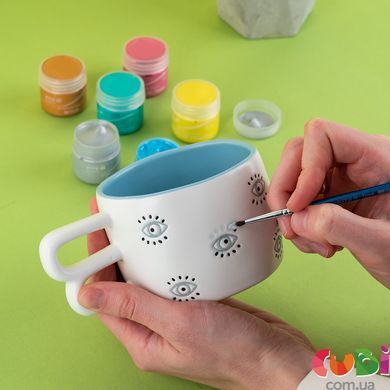 Краски акрилові, 6 металевих кольорів, 20 мл, Kite Creative (K-273)