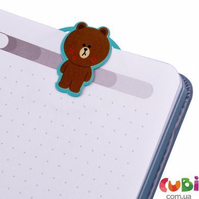 Закладка металлическая YES Line Friends (707832)