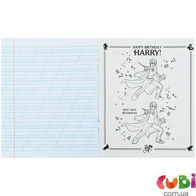 Зошит шкільний Kite Harry Potter (HP26-235), 12 аркушів, коса лінія
