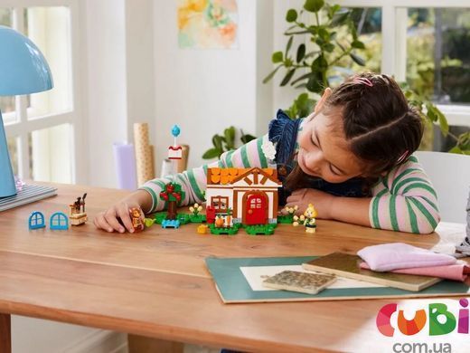 Конструктор Lego Animal Crossing Визит в Изабеллу (77049), комбинированый