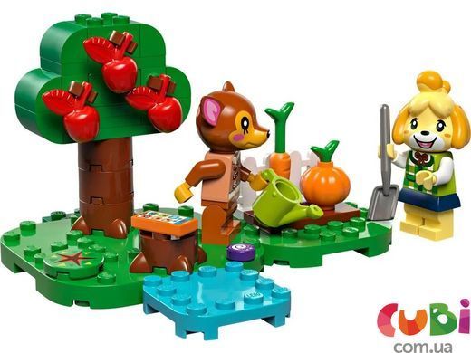 Конструктор Lego Animal Crossing Визит в Изабеллу (77049), комбинированый