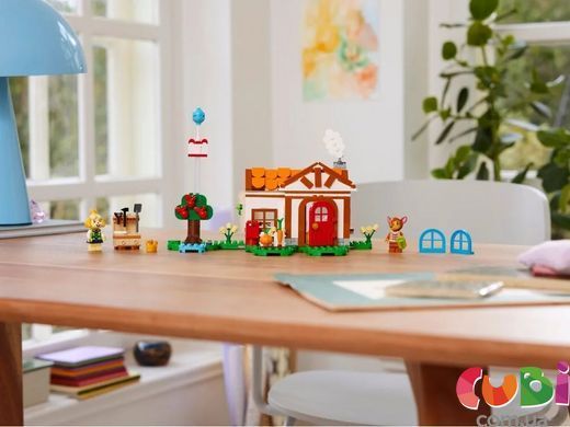 Конструктор Lego Animal Crossing Визит в Изабеллу (77049), комбинированый