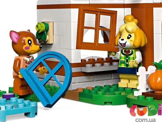 Конструктор Lego Animal Crossing Визит в Изабеллу (77049), комбинированый