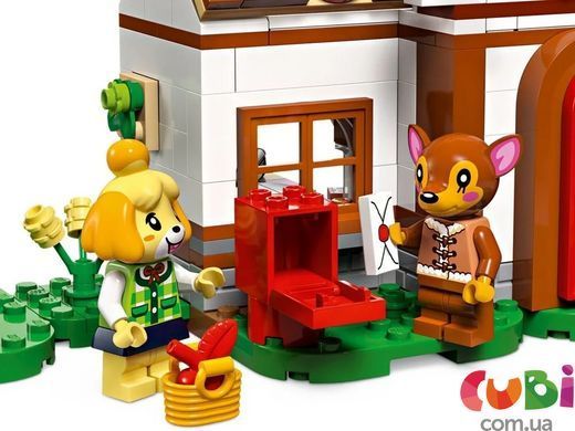 Конструктор Lego Animal Crossing Визит в Изабеллу (77049), комбинированый