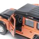 Автомодель - LAND ROVER DEFENDER 110 (ассорти белый, оранжевый металлик 1:32), Белый, оранжевый металлик