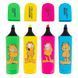 Маркер Highlighter Kite Гарфилд GF25-444, набор из 4-х цветов