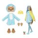 Кукла Barbie Cutie Reveal серии Великолепное комбо – медвежонок в костюме дельфина, HRK25