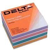 Бумага для заметок COLOR 80Х80Х20 мм, проклеенная (D8022)