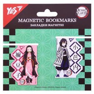 Закладки магнитные Yes "Demon Slayer Nezuko", 2шт (708279)