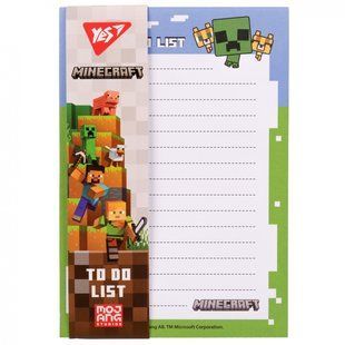 Папір для нотаток на магніті Yes To Do "Minecraft"