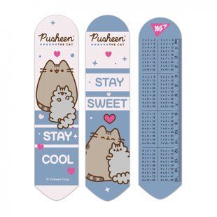Закладка 2D Yes "Pusheen", розовато-голубой (708340)