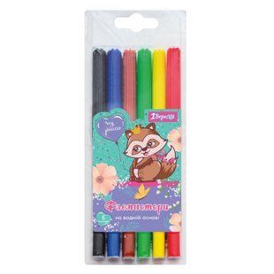 Фломастеры YES 6 цветов Forest Princesses, 650451
