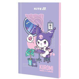Блокнот Kite Kuromi HK25-193, термобиндер, формат A5, 64 страницы, нелинованный