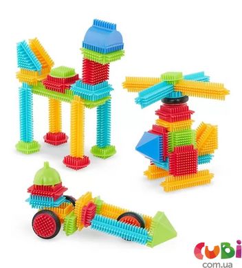 Конструктор серії Bristle Blocks - БУДІВЕЛЬНИК (56 деталей, у коробці)