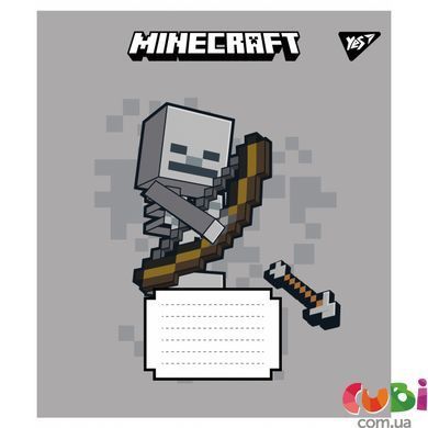 767559 А5 18 кл. Yes Minecraft Signs, зошит учнівський шкільний