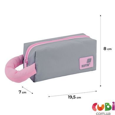 Пенал Kite K25-2703-2, стильний та практичний органайзер для канцелярії, комбінований