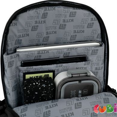 Рюкзак Kite Education teens 2721L-2 (K26-2721L-2), Чорний