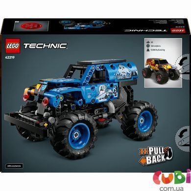Конструктор Lego Technic Monster Jam Grave Digger Вогонь і лід (42219)