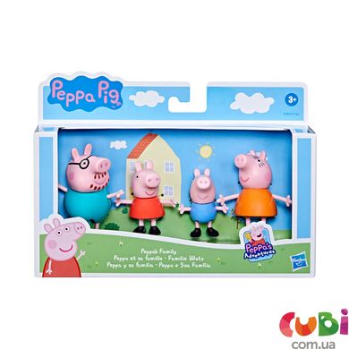 Набор фигурок Peppa - ДРУЖНАЯ СЕМЬЯ ПЕППЫ