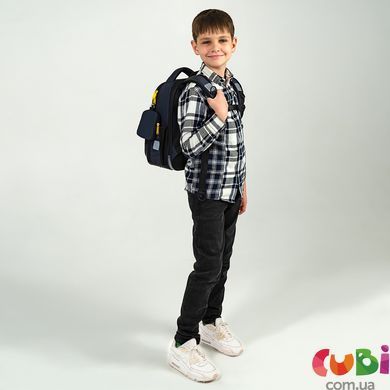 Рюкзак шкільний каркасний Kite Education Кібер K25-556M-2, комбінований