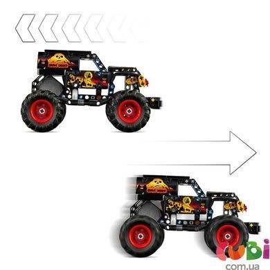 Конструктор Lego Technic Monster Jam Grave Digger Вогонь і лід (42219)
