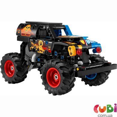 Конструктор Lego Technic Monster Jam Grave Digger Вогонь і лід (42219)