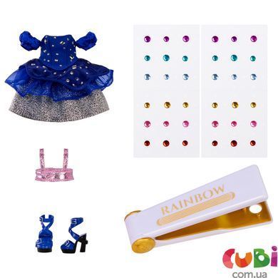 Кукла RAINBOW HIGH серии "Be Dazzling" &ndash; ЖЕНЕВЬЕВА (с аксесс.) (597810), комбинированый