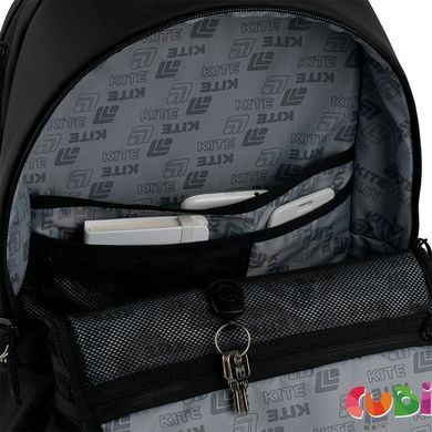 Рюкзак Kite Education teens 2721L-2 (K26-2721L-2), Чорний