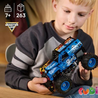 Конструктор Lego Technic Monster Jam Grave Digger Вогонь і лід (42219)