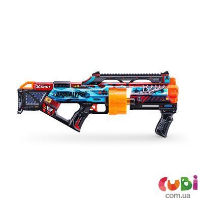 Быстрострельный бластер X-SHOT Skins Last Stand Апокалипсис (16 патронов), 36518D