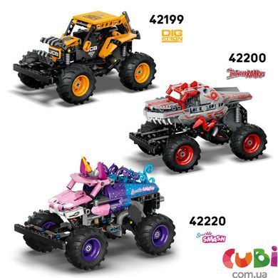 Конструктор Lego Technic Monster Jam Grave Digger Вогонь і лід (42219)