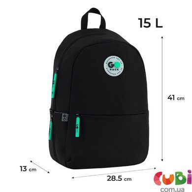 Рюкзак GoPack Education Teens 188M-4 чорний (GO26-188M-4)