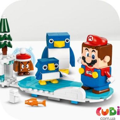 Конструктор дитячий ТМ Lego Снігова пригода родини penguin. Додатковий набір (71430)