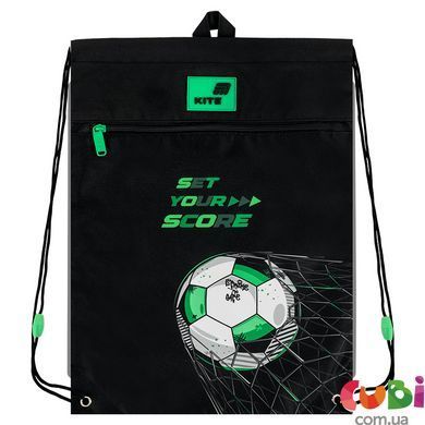 Сумка для взуття Kite 601M Football (K26-601M-39), Чорний