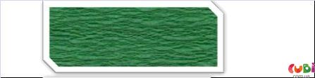 Гофрированная бумага Interdruk №24 Темно-зеленая 200х50 см (219756), Зелёный