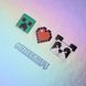 Дневник школьный YES PU твердый Minecraft heart, А5, 40 листов, 911607