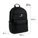 Рюкзак Kite Education teens 2721L-2 (K26-2721L-2), Чорний
