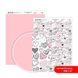 Дизайнерський папір двосторонній ROSA TALENT Love №1 Матовий (5318049), Рожевий