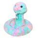 Игрушка мягконабивная Змея голубая, 230779B
