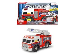 Пожежна машина Рятувальники з висувною драбиною, звук. та світл. ефектами, 30 см, 3+ (330 6016)