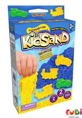 Кинетический песок KidSand Коробка мини 200 г (KS-05-01U, 02U, 03U...)
