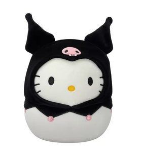 Мʼяка іграшка SQUISHMALLOWS Хелоу Кітті - ХЕЛОУ КІТТІ В ОБРАЗІ КУРОМІ (20 см)