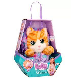 Інтерактивна іграшка BABY PAWS W2 &ndash; РУДЕ КОШЕНЯ (з аксесуарами), комбінований