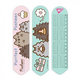 Закладка 2D Yes "Pusheen", розово-зеленый (708341)