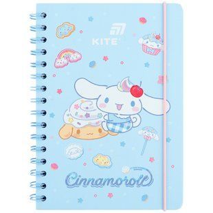 Блокнот на спіралі Kite Cinnamoroll (CR26-190), A5, 80 аркушів, клітинка